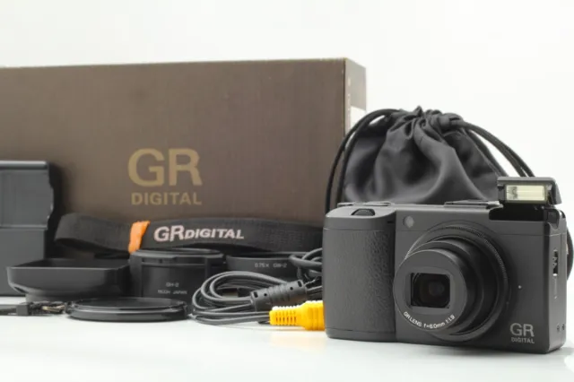 【N MINT w/ GW-2 , GH-2 , Bonus】 RICOH GR DIGITAL III 10.0 MP Camera From JAPAN 2