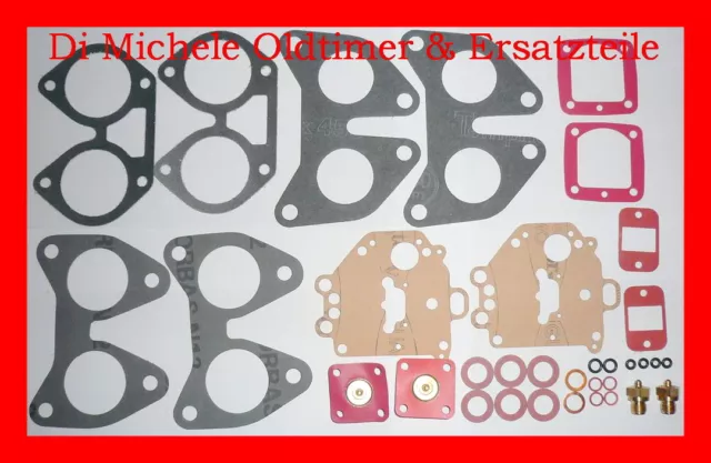 32 Phh Solex Carburateur Kit de Réparation P. Ex. Lancia Fulvia, Service Gasket.