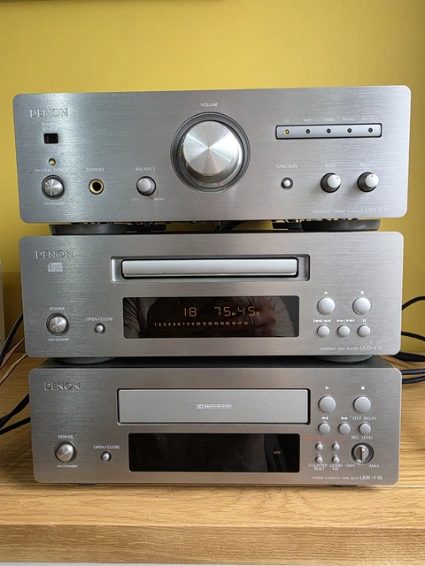 DENON F10 HI-FI Stack System UPA-F10, UCD-F10, UDR-F10 Fully