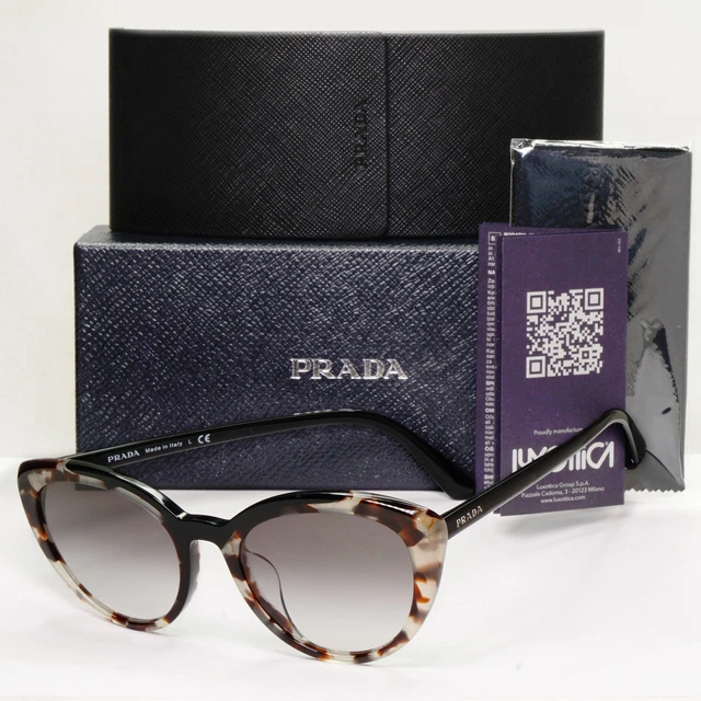 Prada Sunglasses Brown Black Opal Grey Gradient PR02VSF SPR 02V-F 398-0A7