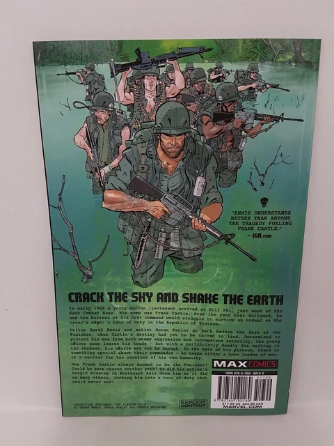 Punisher Platoon (2018) TPB NEW Marvel MAX SC Garth Ennis Goran Parlov 2