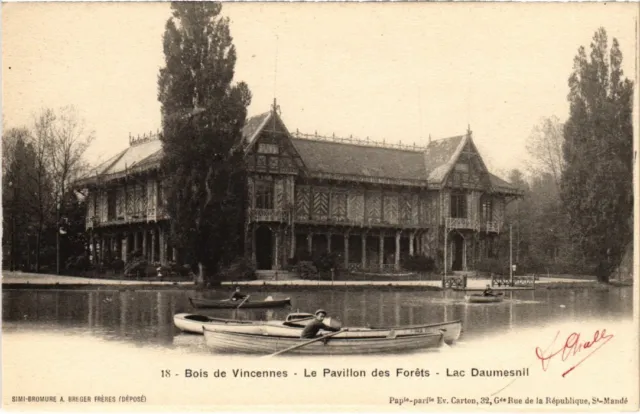 CPA Vincennes Pavillon des Forets Lac Daumesnil (1347464)
