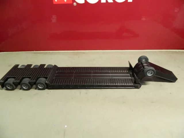 1:50 Scale  3 Axle Low Loader in Black in VGC.