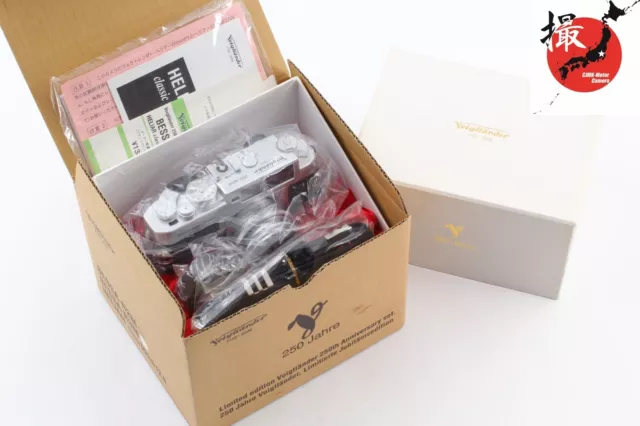 【MINT in Box】 Voigtlander Bessa R3M 250 Jahre Body Heliar 50mm F2 Lens Set Japan