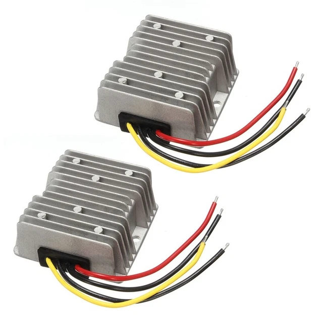 2x DC/DC Voltage Converter Regulator 24V Step-Down 12V 20A 240W Switch StN6U7