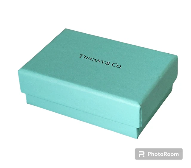 EMPTY TIFFANY & Co. Blue Jewelry Gift Box 3.25” X 2.25” X 1.25