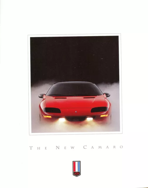 1993 Chevrolet Camaro Coupe Z28 Coupe 40-Page Dealer Sales Brochure