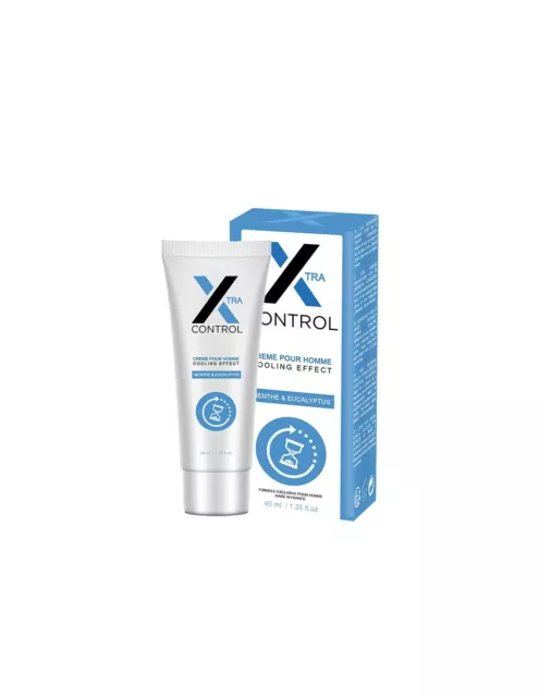 Crème pénis homme-retardant l’éjaculation-XTRA CONTROL 40M-Sextoys-Aphrodisiaque