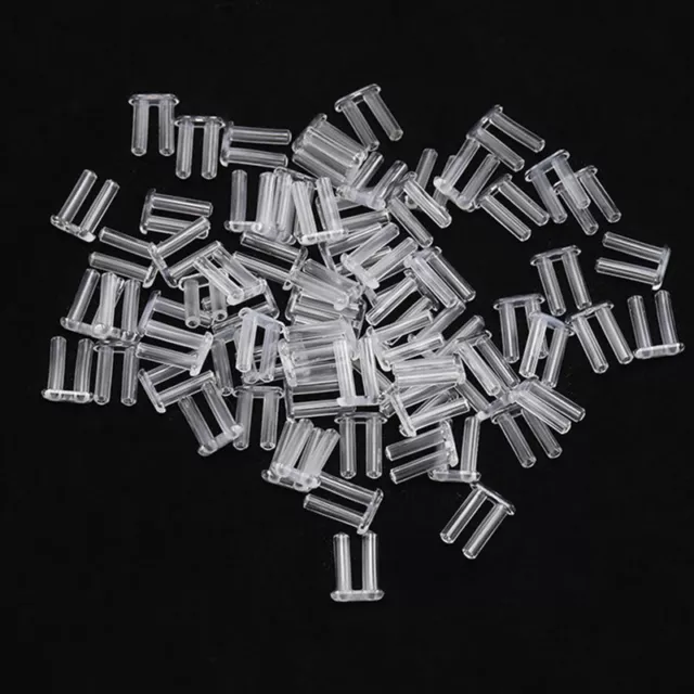 100 STÜCKE Kunststoffstecker Randlose Brillen Schnallenrahmen Brillen Ausrüs#w#
