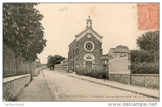 95 ARGENTEUIL - chapelle Ste genevieve