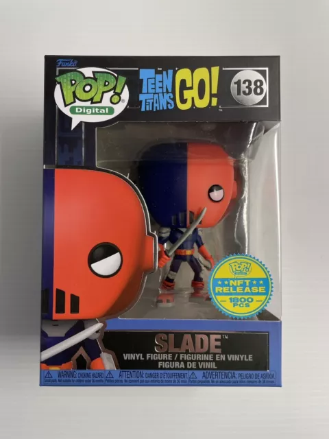 Funko Pop! Slade Teen Titans Go Legendary #138 DROPPP Digital LE /1800