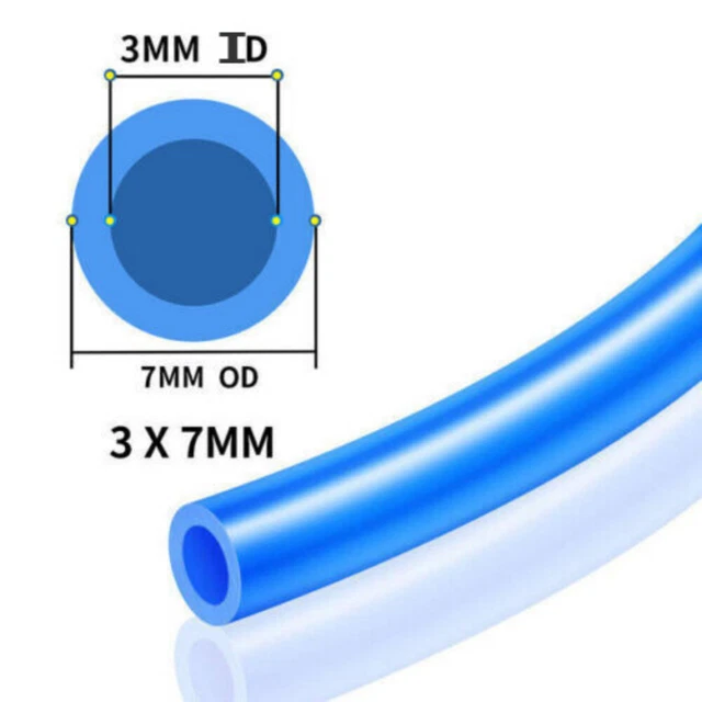 3mm (1/8”) ID Silicone Vacuum Pipe Hose – 500mm Length, Advance & Retard, Universal Replacement