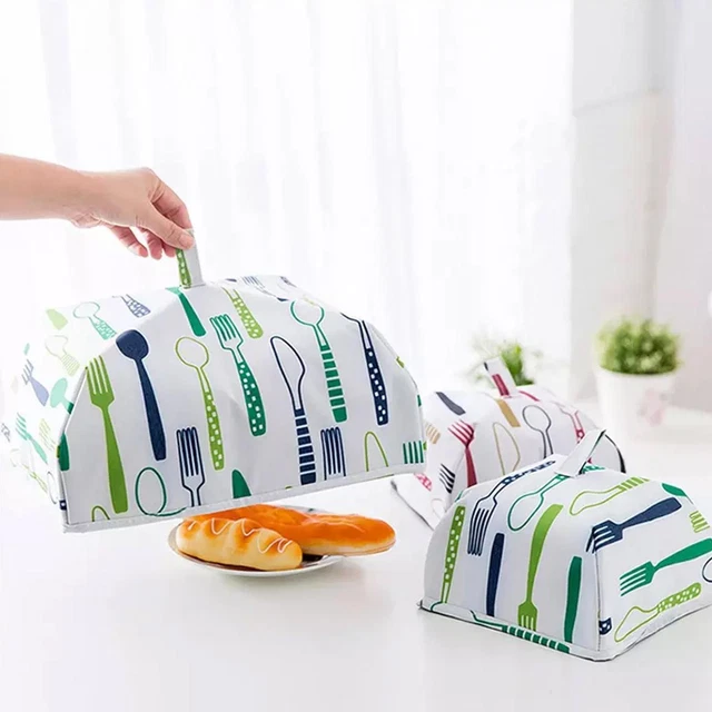 Kitchen Foldable Food Cover Thermal Insulated Food Aluminum Foil Table S1G3
