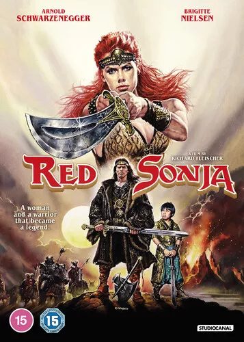 Red Sonja DVD (2022) Arnold Schwarzenegger, Fleischer (DIR) cert 15 ***NEW***