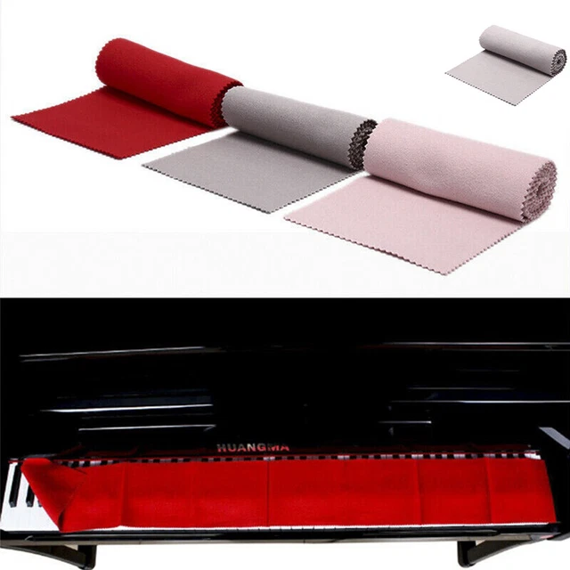 Piano Keyboard for All 88 Key Piano Dust Cover Or Soft Red Cotton  Keyboard
