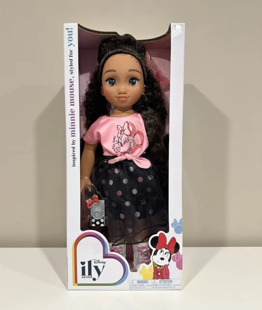 Disney ILy 4ever Inspired By Minnie Mouse 18 Inch Doll Pink Top NEW 2024