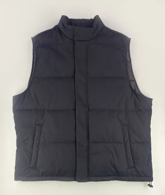 New Without Tags Zara Men’s Black Puffer Vest Size XL Extra Large Poly