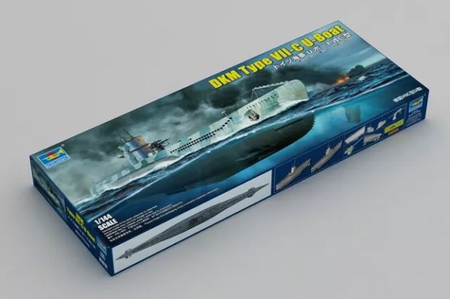 Trumpeter 05912 - 1:144 DKM Navy Type VII-C U-Boat - Neu