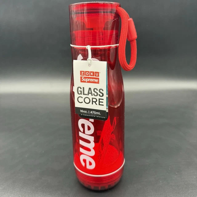 新品⭐︎Supreme Zoku Glass 16 oz. Bottle 赤ガラス Supreme/Zoku Glass Core 16 Oz. Water Bottle Red S/S 2021