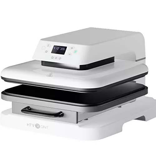 HTVRONT Máquina de prensa de calor automática para camisetas – Máquina de