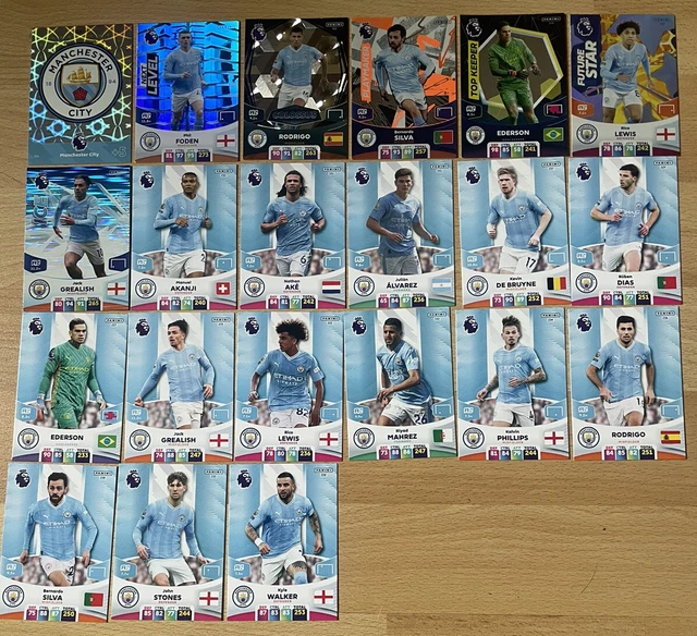 ADRENALYN XL PREMIER League 2023 2024 23 24 carte squadra Manchester