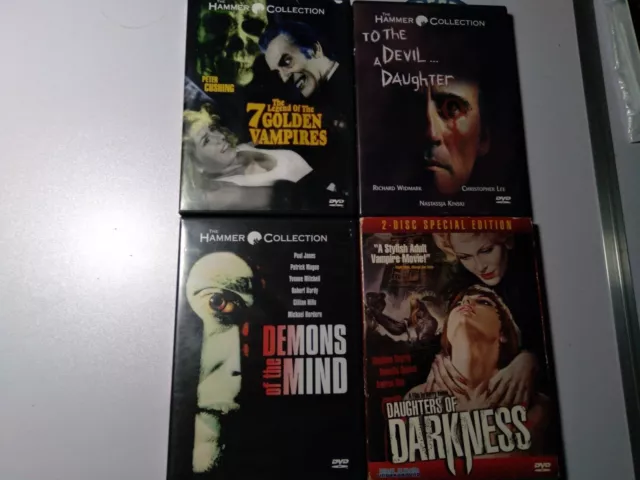 the ultimate hammer dvd lot make your lot peter cushing christopher lee