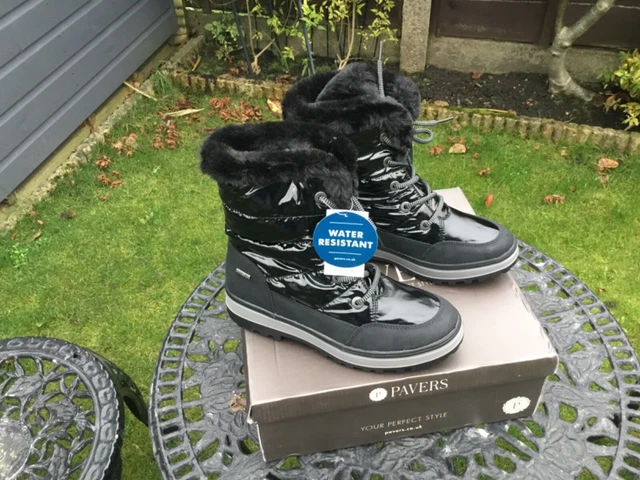 Pavers black boots on sale