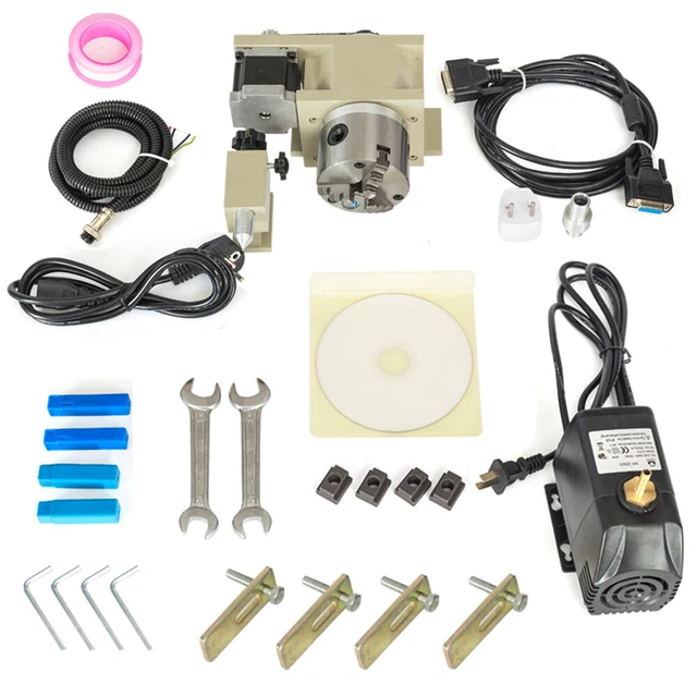 2.2KW Electric 4 Axis Router Engraver Carving Drilling Milling Machine CNC New