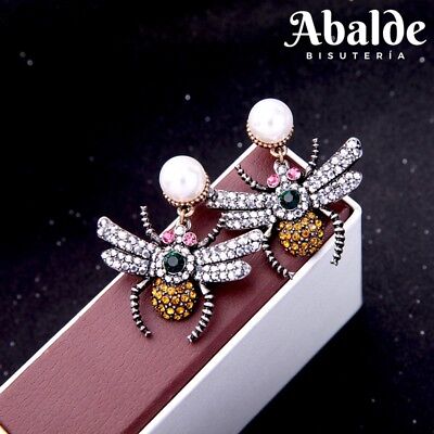 leisial pendientes pompón Bijoux femeninos joyas aleación regalo de vacaciones pendientes de la perla pendientes de niña para regalo de San Valentín 