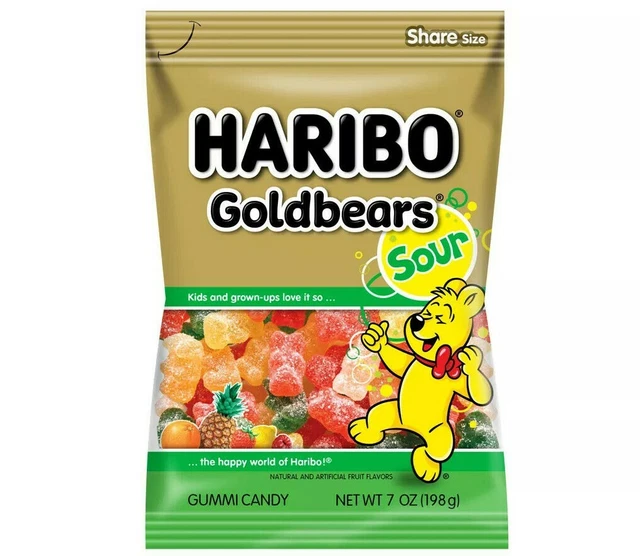 HARIBO SOUR GOLDBEARS Gummi Bears £9.40 PicClick UK
