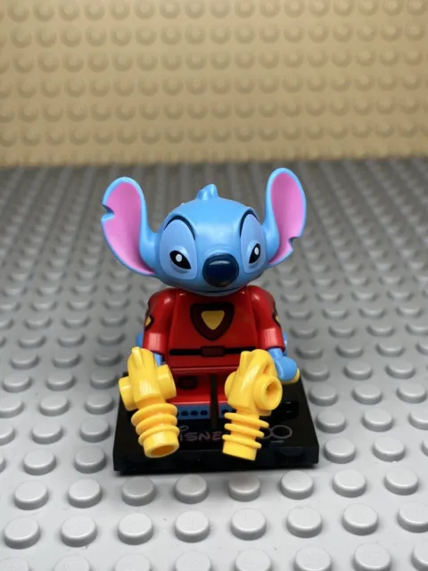 New - Mini Figurine LEGO Stitch 626, Disney 100 (Complete Set