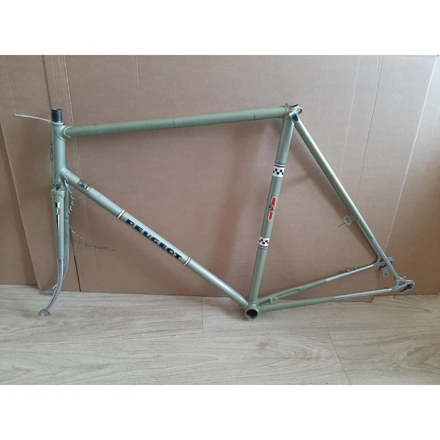 CADRE VÉLO RALEIGH reynolds 531 3605g randonneuse 700 59.5*58 124mm 1.37*24 D1 EUR 79,00 - FR