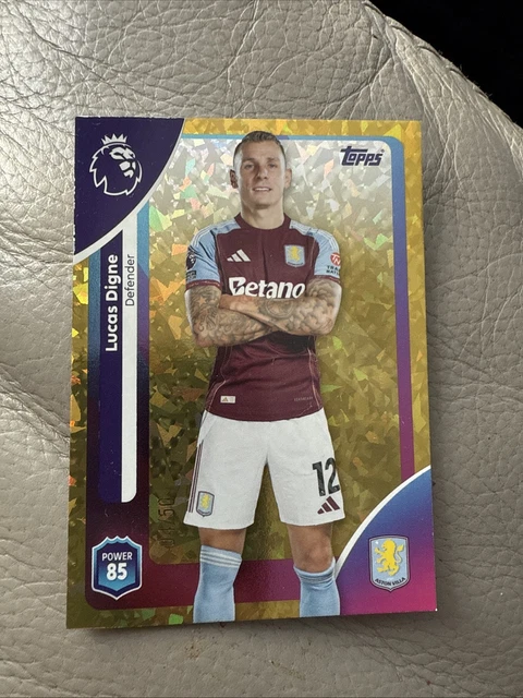 LUCAS DIGNE TOPPS 2025/26 04/50 £16.13 - PicClick UK