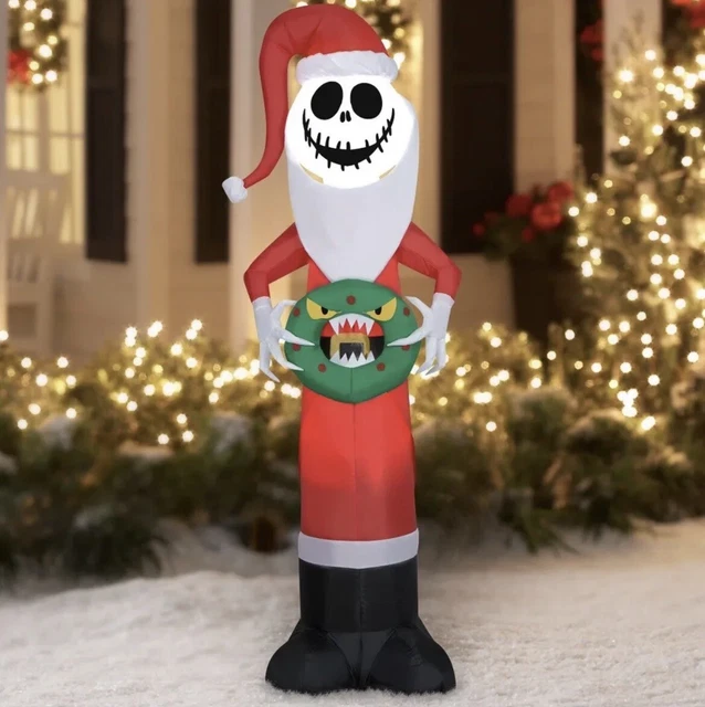 DISNEY JACK SKELLINGTON Nightmare Before Christmas AIRBLOWN INFLATABLE