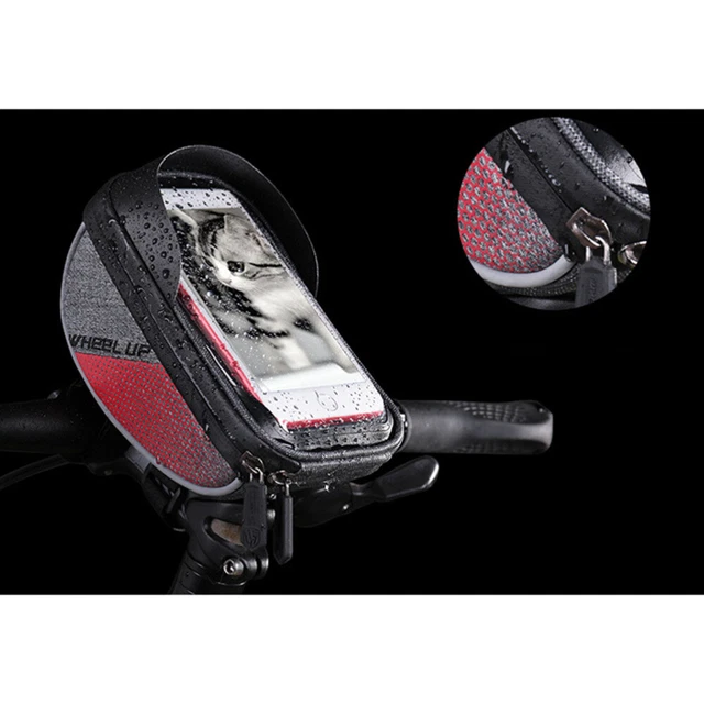 6 pouces sac de vélo sac étanche sac à écran tactile téléphone 4