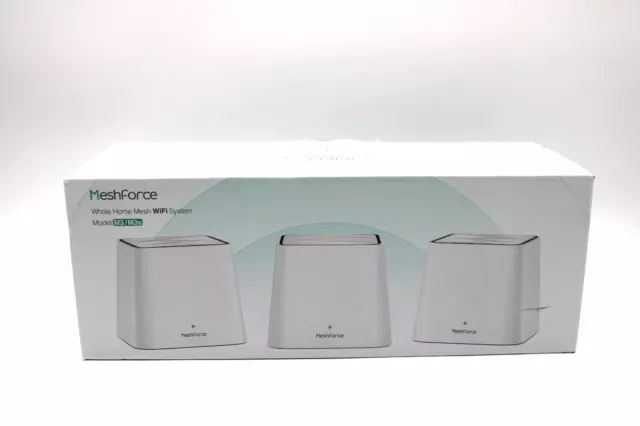 3-Pack Meshforce Mesh WiFi System M3s Gigabit WiFi Router (22672)