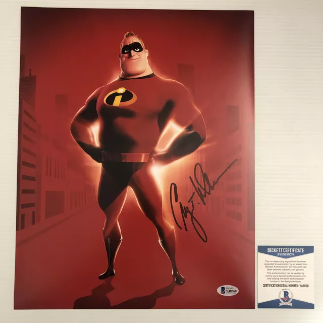 Craig T Nelson Signed Autographed 11x14 Photo The Incredibles Pixar Beckett COA