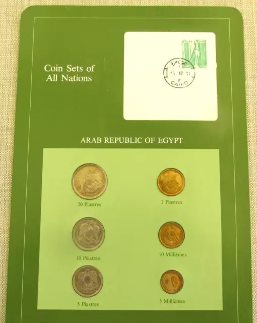 Coin Sets of All Nations EGYPT