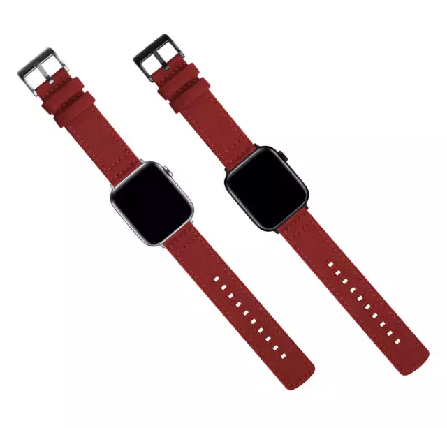 Apple Watch Canvas Red Watch Band Watch Band 2