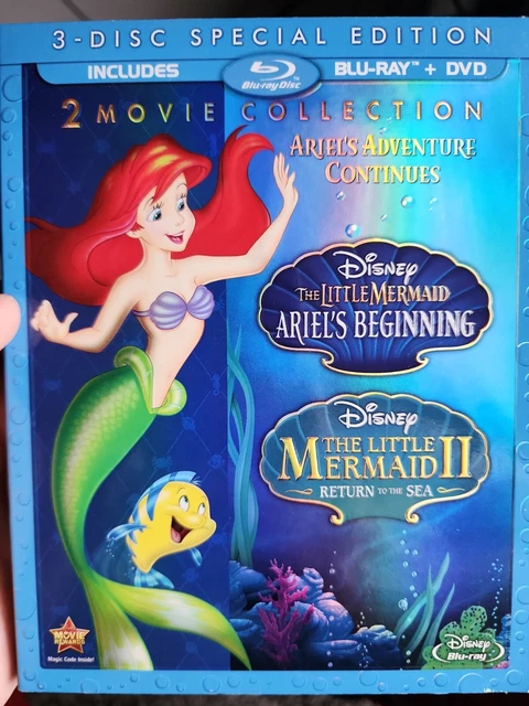 The Little Mermaid II: Return to the Sea/Ariels Beginning Blu-ray.