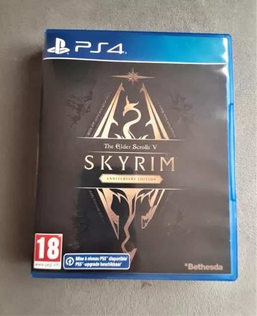 The Elder Scrolls V - SKYRIM - Anniversary Edition (Sony Playstation 4, 2021)