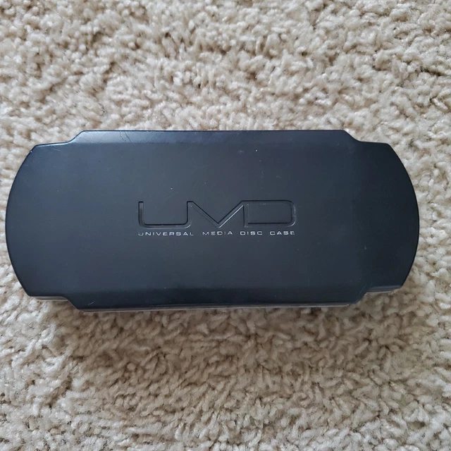 Sony PSP PlayStation Official Black Hard Clamshell 8 UMD Game Storage Case Sony PSP PlayStation Official Black Hard Clamshell 8 UMD Game Storage Case