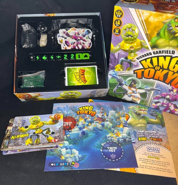 IELLO King of Tokyo Edition Board Game New Edition Richard Garfield