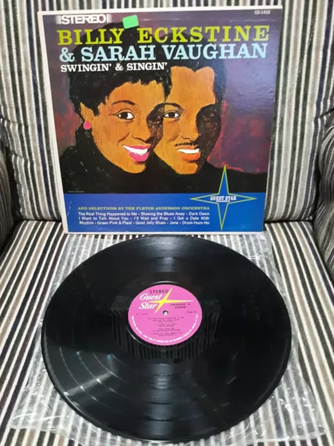 Billy Eckstine& Sarah Vaughan-"Swingin' & Singin'"-Guest Star Records -GS 1418