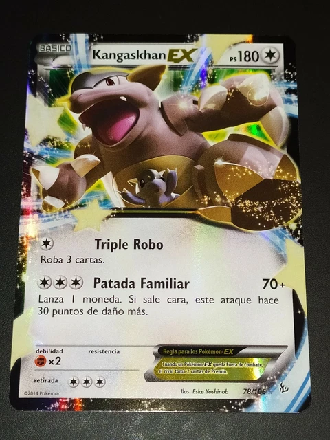 Kangaskhan Ex – 78/106 – Flashfire - Spanish - Pokemon