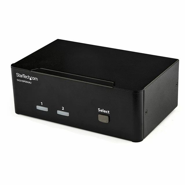 STARTECH 4K DUAL KVM Switch for DisplayPort Computers and Monitors  C4E1E7ZG47 £313.12 PicClick UK