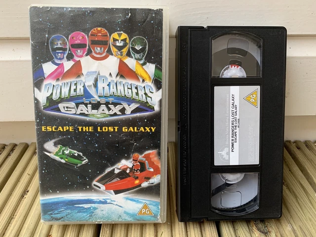 Power Rangers Escape Pod POWER RANGERS LOST Galaxy Escape To The Lost Galaxy Video Tape Cassette ...
