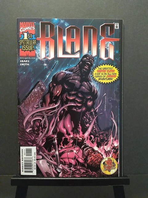 Marvel Comics Blade #1 NM- 9.2 (1999) Low Print Run Rare HTF Disney+ MCU Movie