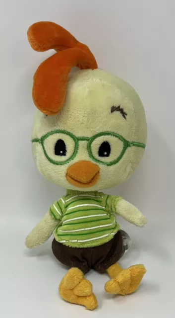 Disney Chicken Little Plush Stuffed Animal Soft Toy 9” Hoop Retail Stores HTF