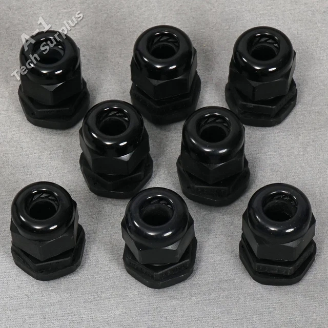 Heyco PG 13.5 Lot of 8 Cord Grips Strain Relief PG13.5 NEW